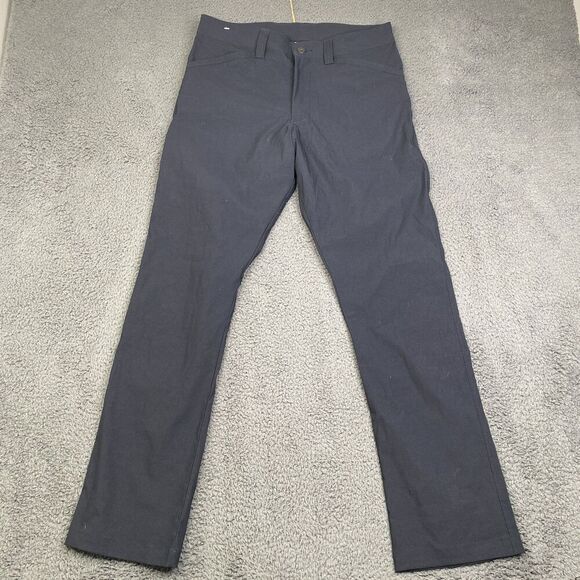 GORUCK Simple Pants Mens 32x32 Navy Blue Tough Dry Nylon Stretch Outdoor Hiking - Picture 1 of 8